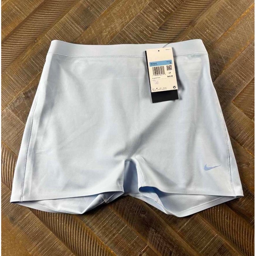 Nike Form Stealth Evaporation Training Shorts Light Blue HQ7009-441 Womens M NWT